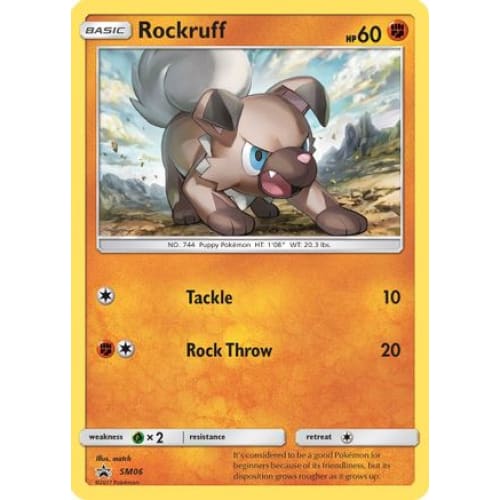 Rockruff - SM06 Promo