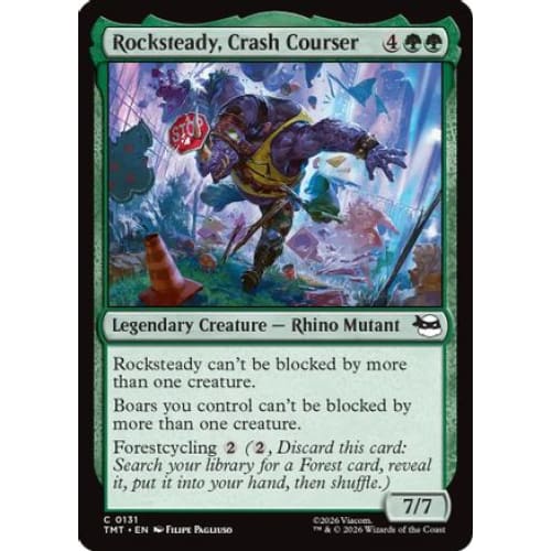 Rocksteady, Crash Courser (TMT-131) Foil