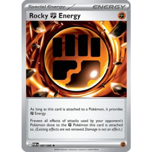 Rocky Fighting Energy (87) Rare Classic Reverse Holofoil