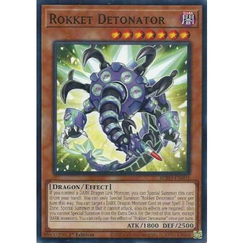 Rokket Detonator - BPRO-EN003 Common / Short Print 1st Edition