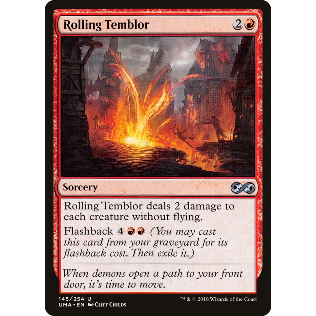 Rolling Temblor (UMA-145)