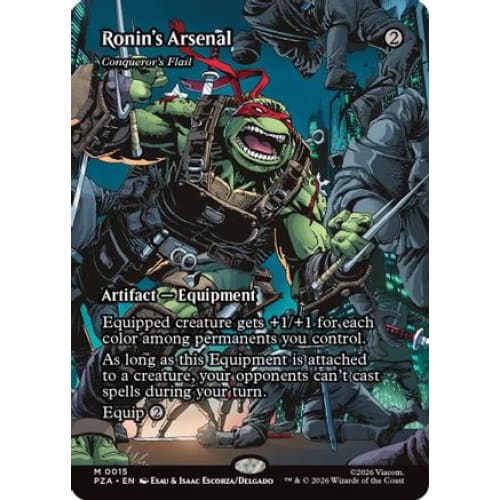 Ronin's Arsenal - Conqueror's Flail (Borderless) (PZA-015)