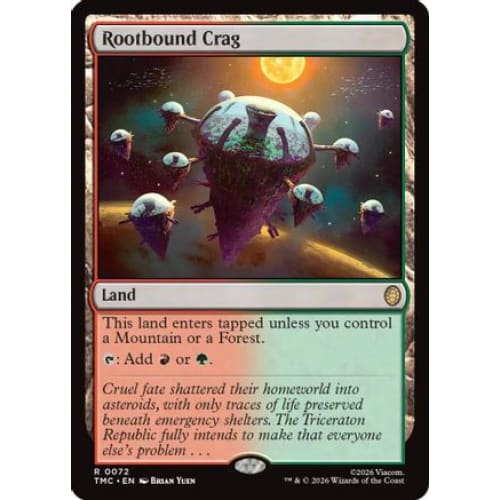 Rootbound Crag (TMC-072) Foil