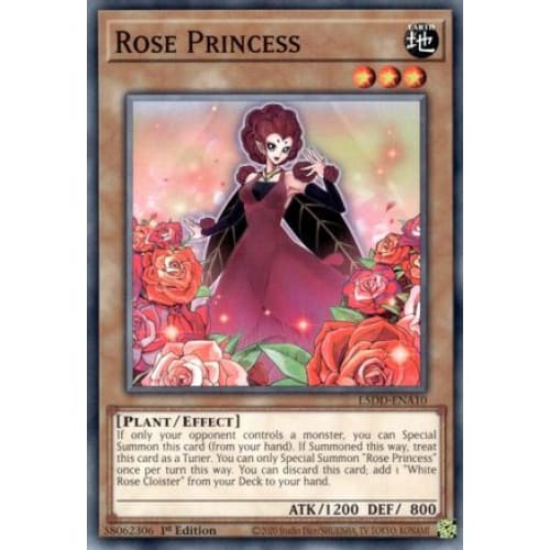 Rose Princess - L5DD-ENA10 Common / Short Print 1st Edition