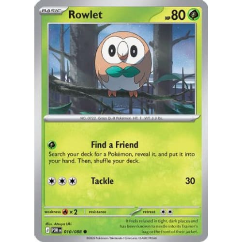 Rowlet - 010/088 (10) Common
