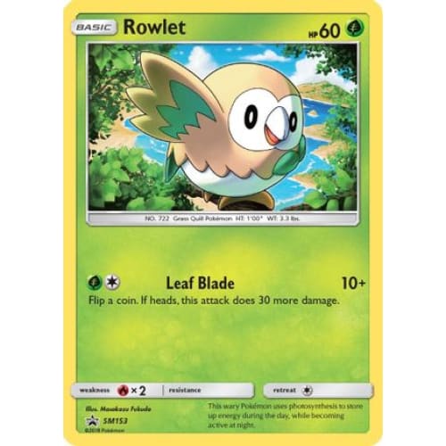 Rowlet - SM153 Promo