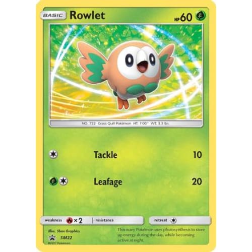 Rowlet - SM22 Promo