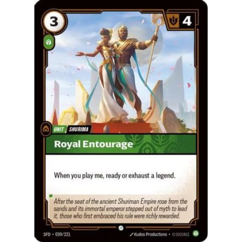 Royal Entourage (039/221) - Spiritforged Foil