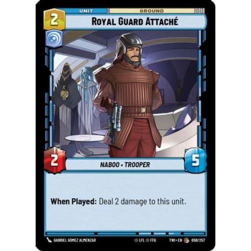 Royal Guard Attaché (059/257)  Foil