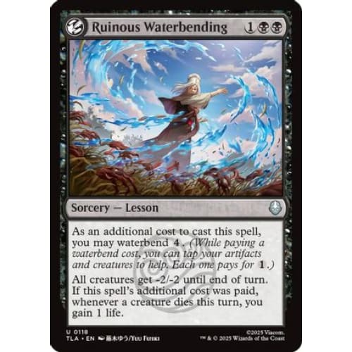 Ruinous Waterbending (TLA-118) Foil
