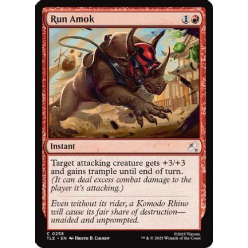 Run Amok (0258) (TLE-258) Foil