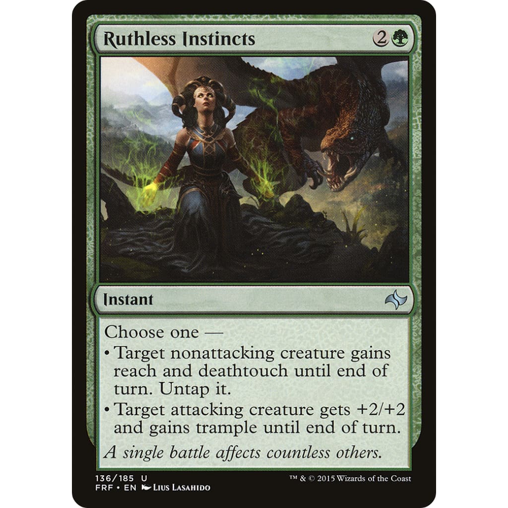Ruthless Instincts (FRF-136) Foil
