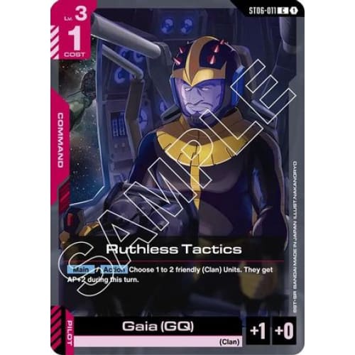 Ruthless Tactics (ST06-011) - Starter Deck 06 Clan Unity