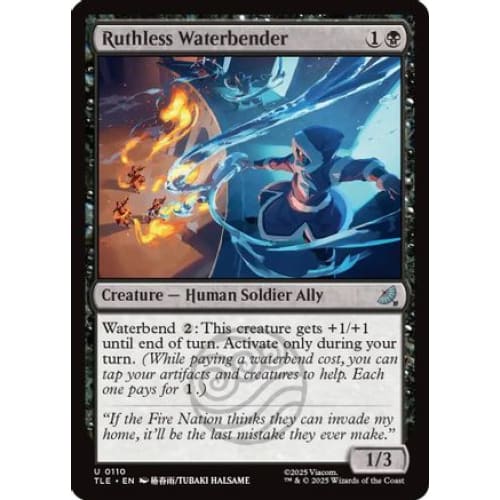 Ruthless Waterbender (TLE-110) Foil