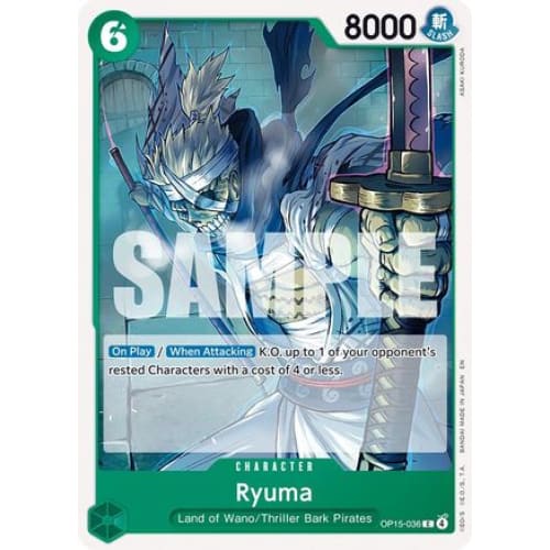 Ryuma OP15-036 C Adventure on Kami's Island
