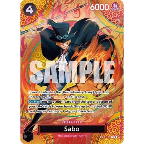 Sabo (P-105) (SP) P-105 PR Adventure on Kami's Island  Foil