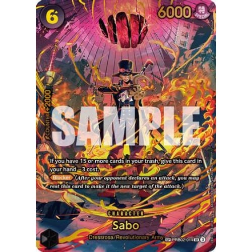Sabo (PRB02-014) (SP) PRB02-014 SR Adventure on Kami's Island  Foil