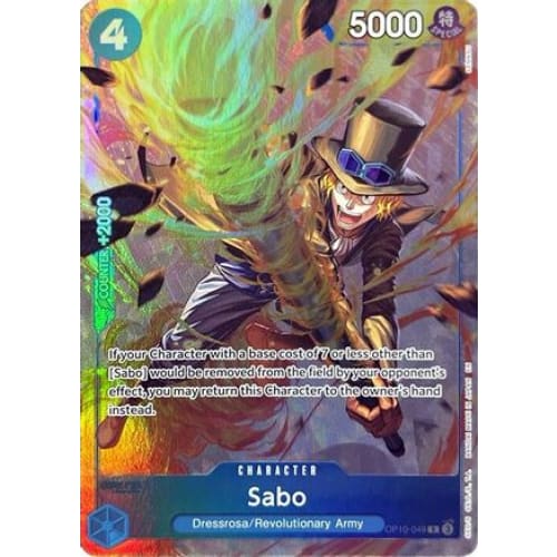Sabo (Premium Card Collection -Best Selection Vol. 4-) OP10-049 R One Piece Promotion Cards  Foil