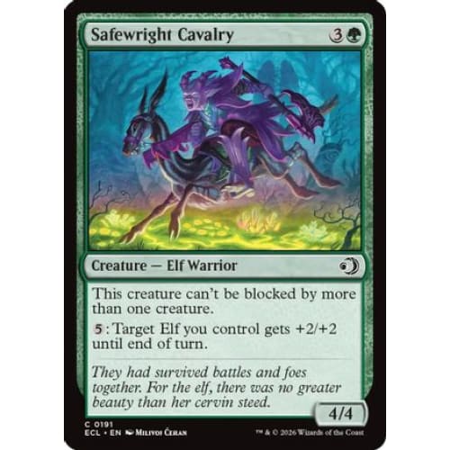 Safewright Cavalry (ECL-191) Foil