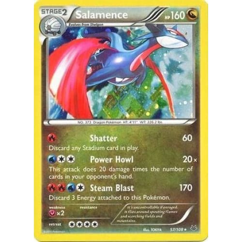 Salamence - 57/108 (Cosmos Holo) (57) Promo