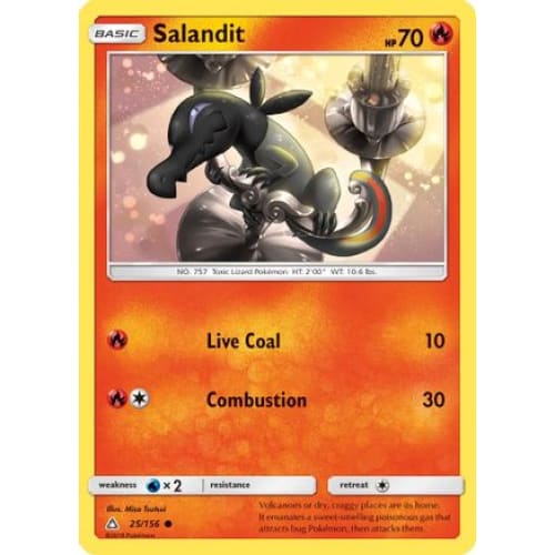 Salandit () Common Reverse Holofoil