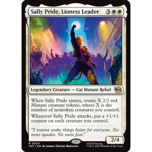 Sally Pride, Lioness Leader (TMT-024) Foil
