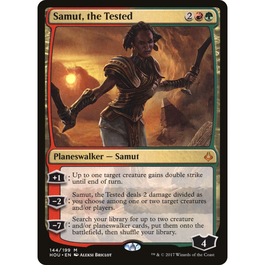 Samut, the Tested (HOU-144) Foil