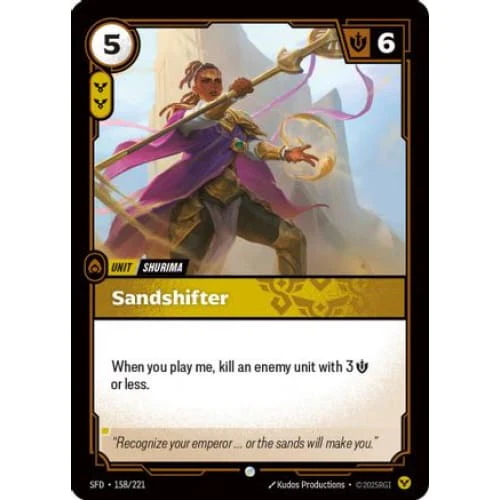 Sandshifter (158/221) - Spiritforged Foil