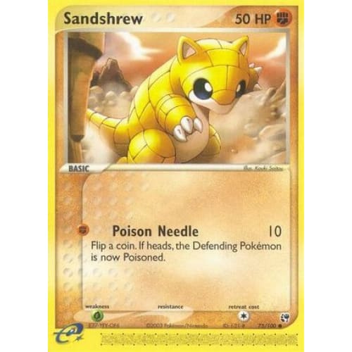 Sandshrew (75) Common