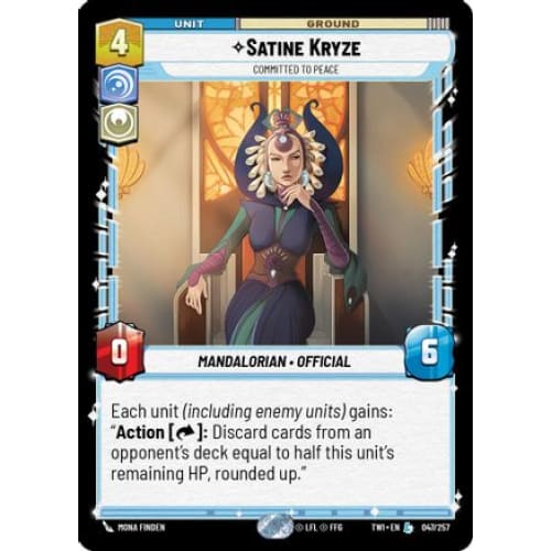 Satine Kryze - Committed to Peace (047/257)