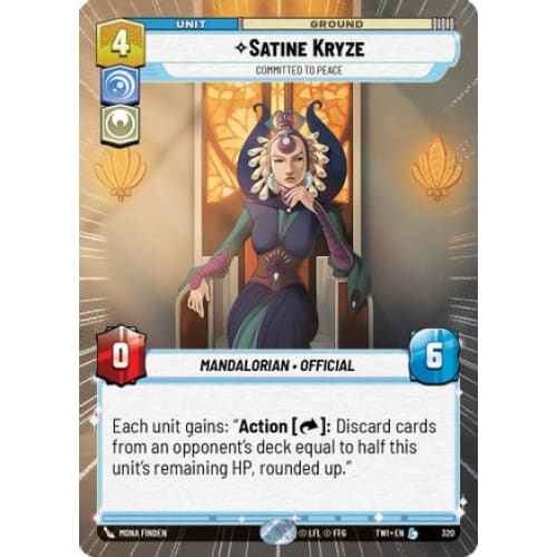 Satine Kryze - Committed to Peace (Hyperspace) (320)