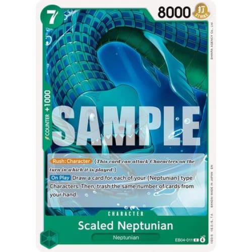 Scaled Neptunian EB04-011 C The Azure Sea's Seven