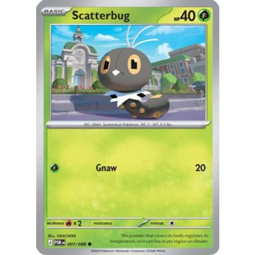 Scatterbug (7) Common Reverse Holofoil