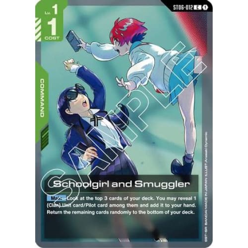 Schoolgirl and Smuggler (ST06-012) - Starter Deck 06 Clan Unity
