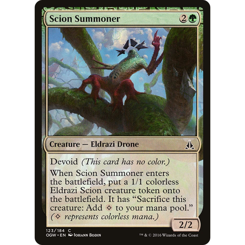 Scion Summoner (OGW-123): (devoid)