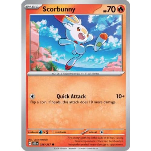 Scorbunny - 036/217 (36) Common