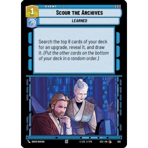 Scour the Archives (Foil) (582)  Foil