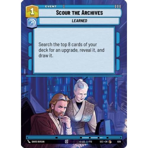 Scour the Archives (Hyperspace Foil) (828)  Foil