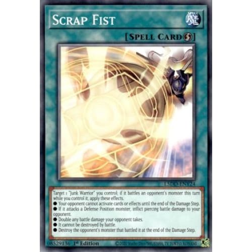 Scrap Fist - L5DD-ENY24 Common / Short Print 1st Edition