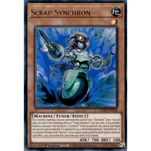 Scrap Synchron - L5DD-ENY04 Ultra Rare 1st Edition