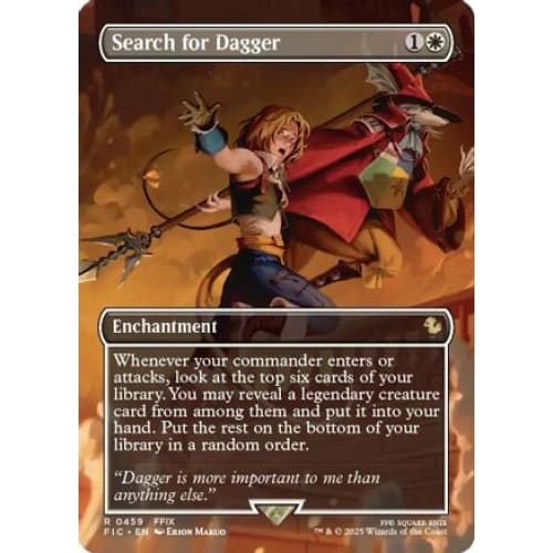 Search for Dagger (Borderless) (FIC-459) Foil