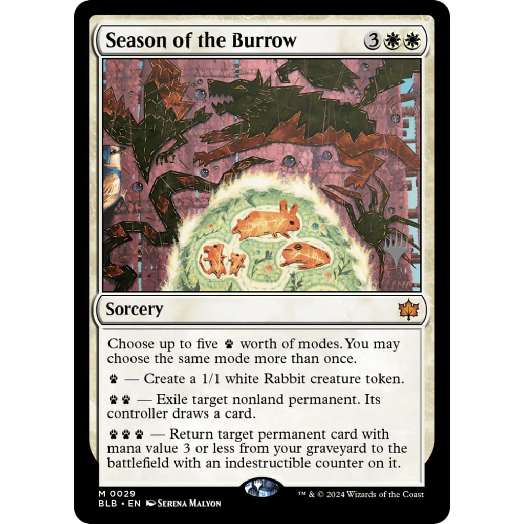 Season of the Burrow (PPBLB-029) Foil