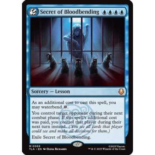 Secret of Bloodbending (TLA-069) Foil