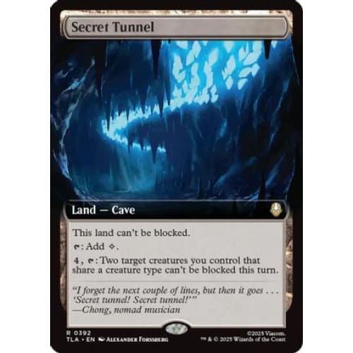 Secret Tunnel (Extended Art) (TLA-392)