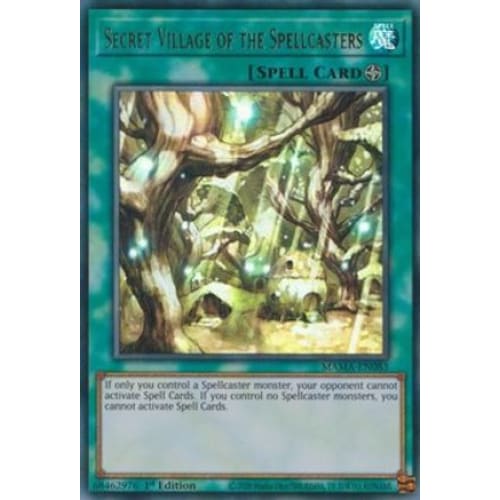 Secret Village of the Spellcasters - MAMA-EN083 Ultra Rare 1st Edition