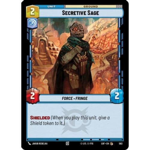 Secretive Sage (Foil) (563)  Foil