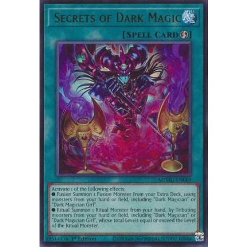 Secrets of Dark Magic - MZMU-EN069 Ultra Rare 1st Edition