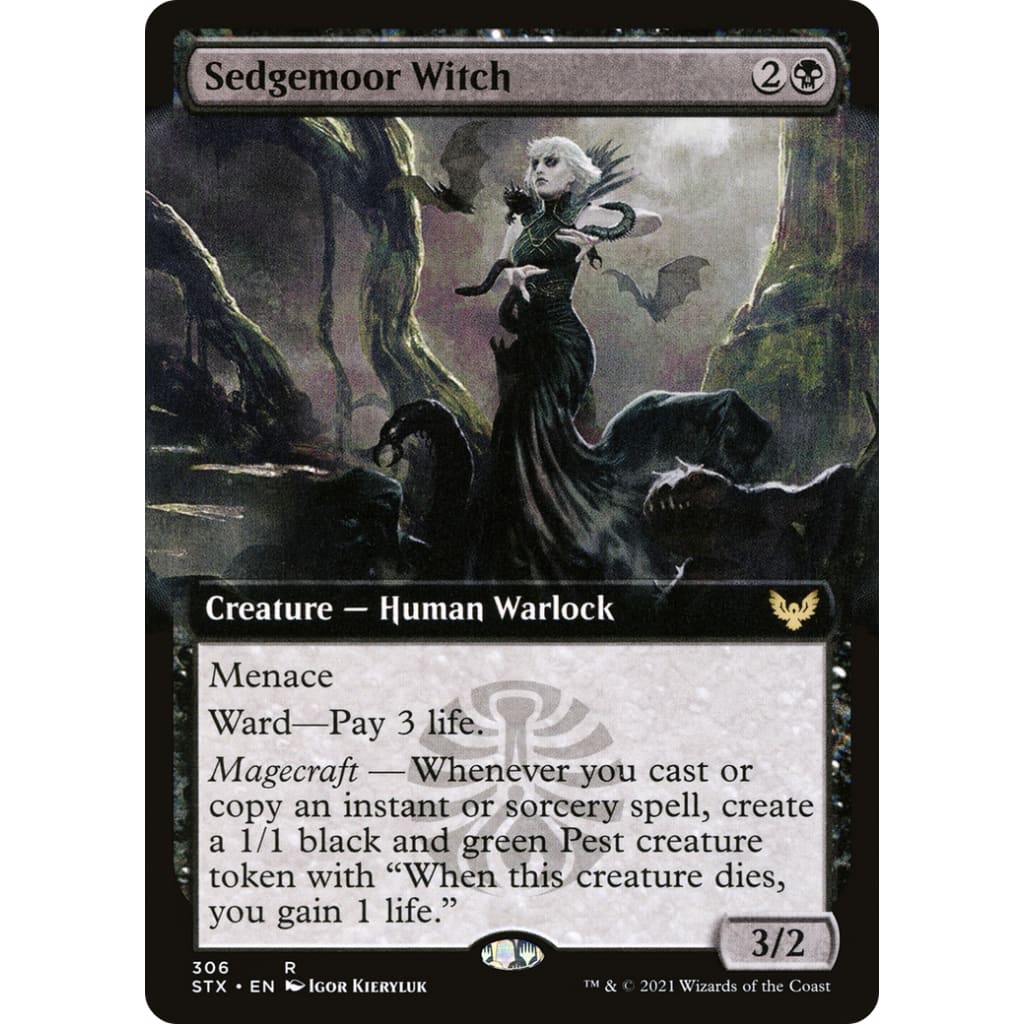 Sedgemoor Witch (Extended Art) (STX-306): (Extended Art) Foil