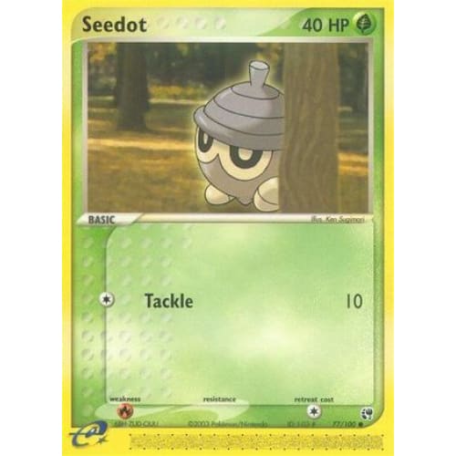 Seedot - 77/100 (77) Common Reverse Holofoil