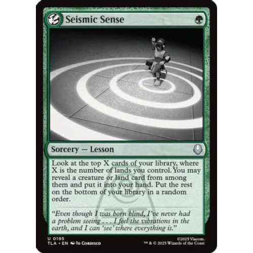 Seismic Sense (TLA-195) Foil